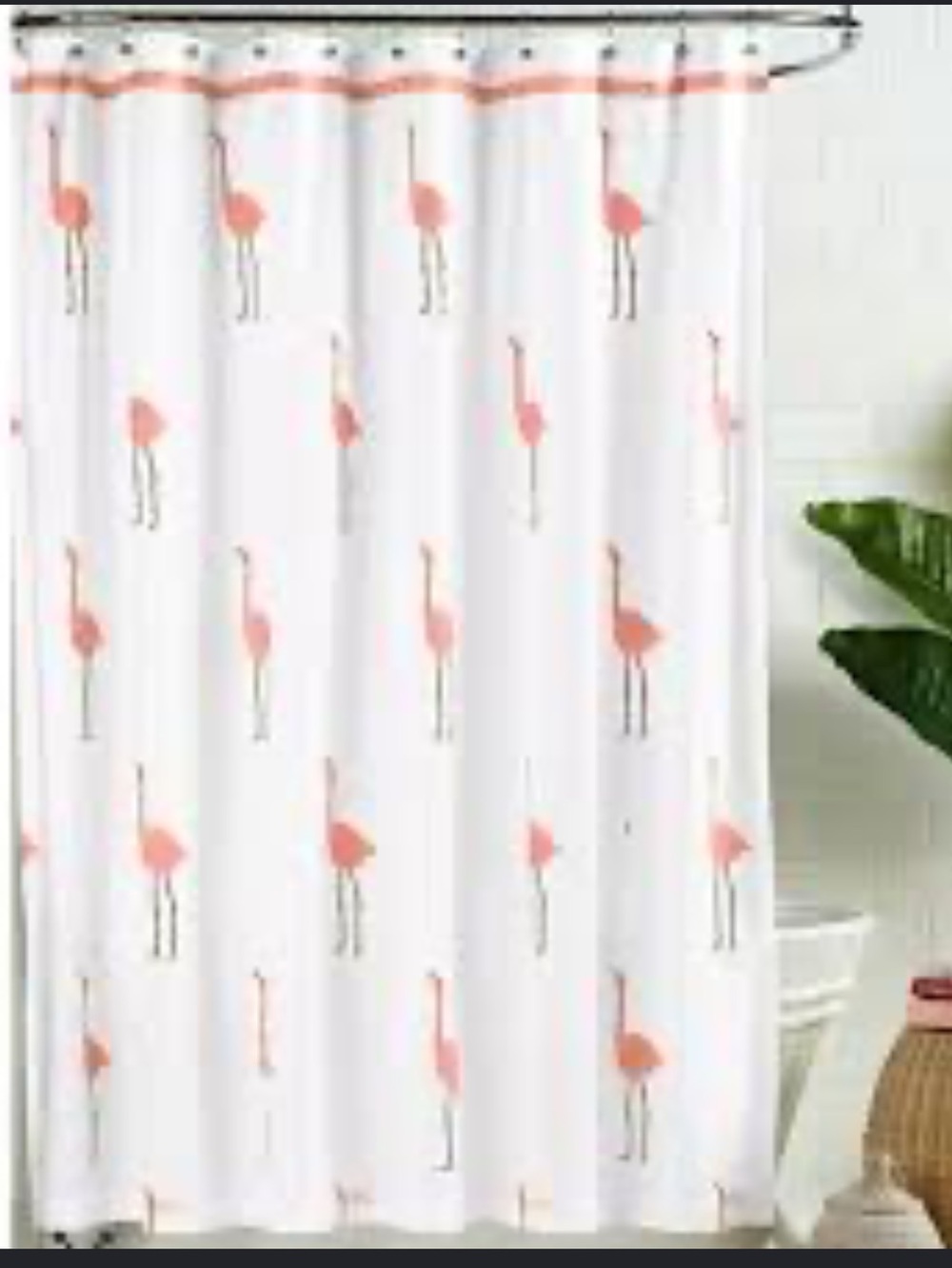 Whim By Martha Stewart Collection Shower Curtain NWT